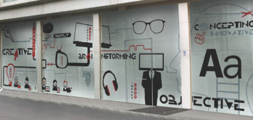 Window graphics example